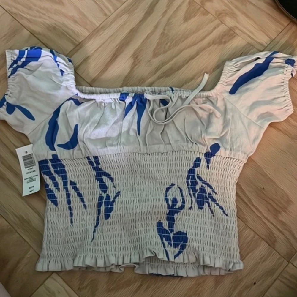 Wilfred Cocktail Cropped Blouse